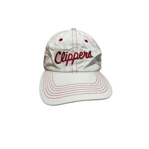 NBA Los Angeles Clippers Logo Ladies Adjustable Hat Cap Basketball White